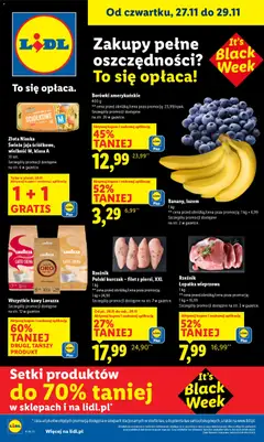 Podgląd Lidl Black Friday ważny od 27.11.2025