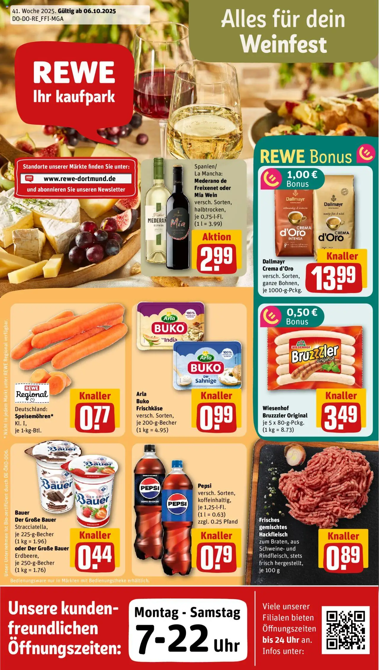 Rewe ihr Kaufpark Prospekt 	 - Seite 1 - gültig ab 06.10.2025