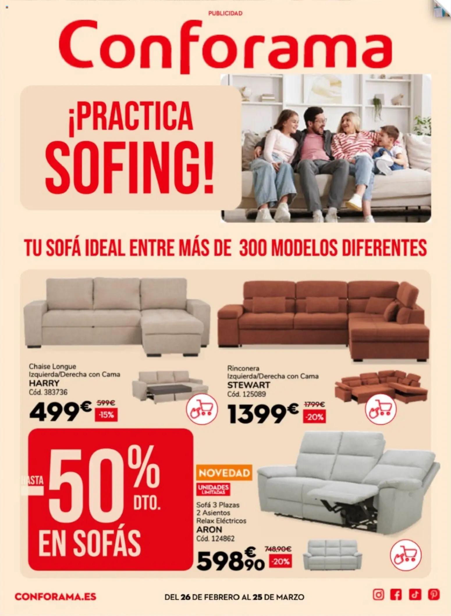 Conforama folleto - Página de 1 - Válido desde 26/02/2026