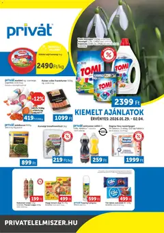 Előnézet PRIVÁT Déli vármegyék érvényes 2026.01.29.-tól