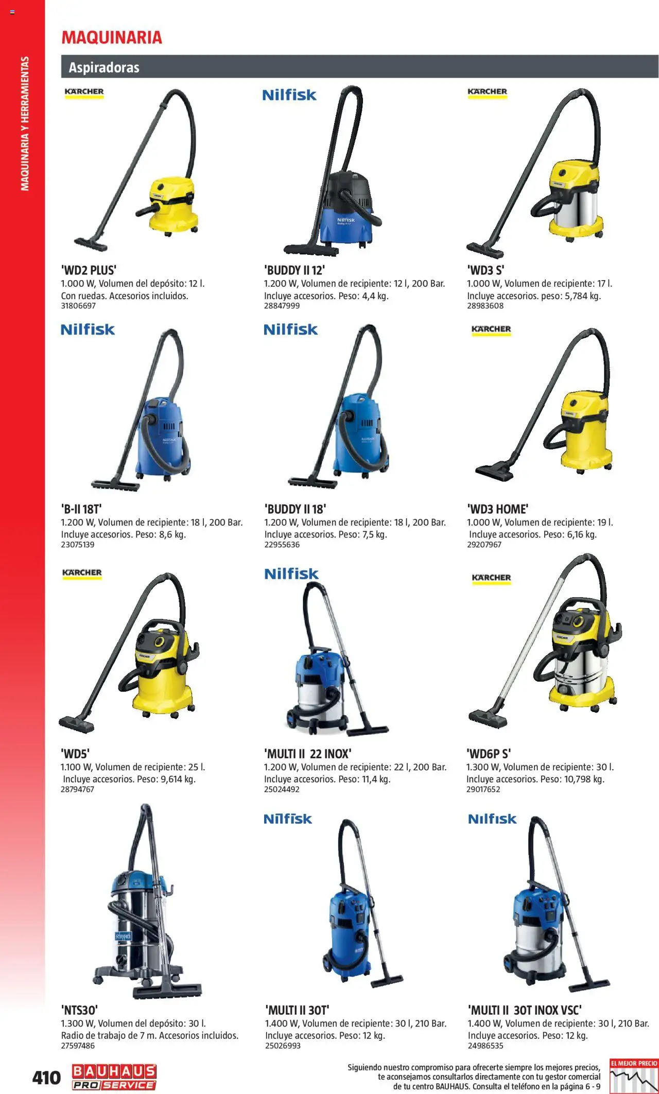 Bauhaus - ProService  - Página de 410 - Válido desde 24/02/2025