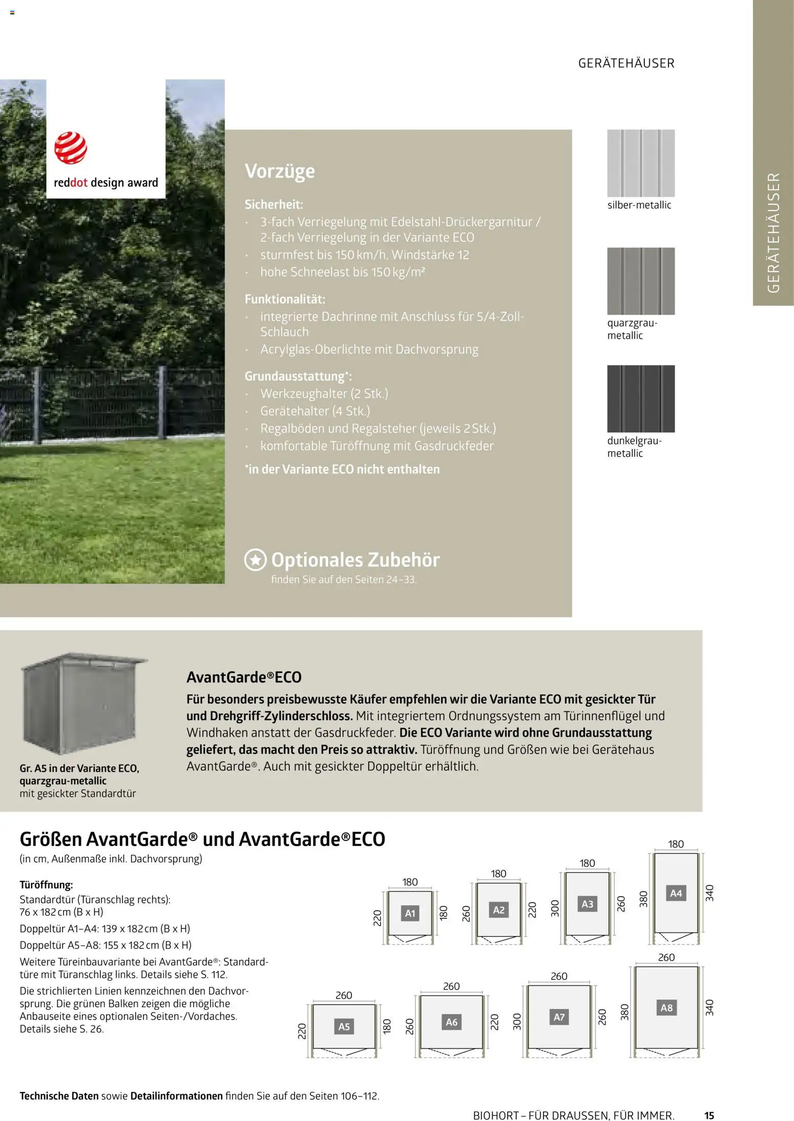 Dehner Biohort – Metall für Garten & Terrasse - Seite 15 - gültig ab 01.01.2026