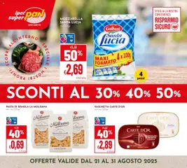 Anteprima Volantino Pan	 valida dal 21/08/2025