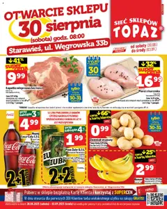 Podgląd Topaz Gazetka - Otwarcie sklepu Starawieś ważny od 30.08.2025