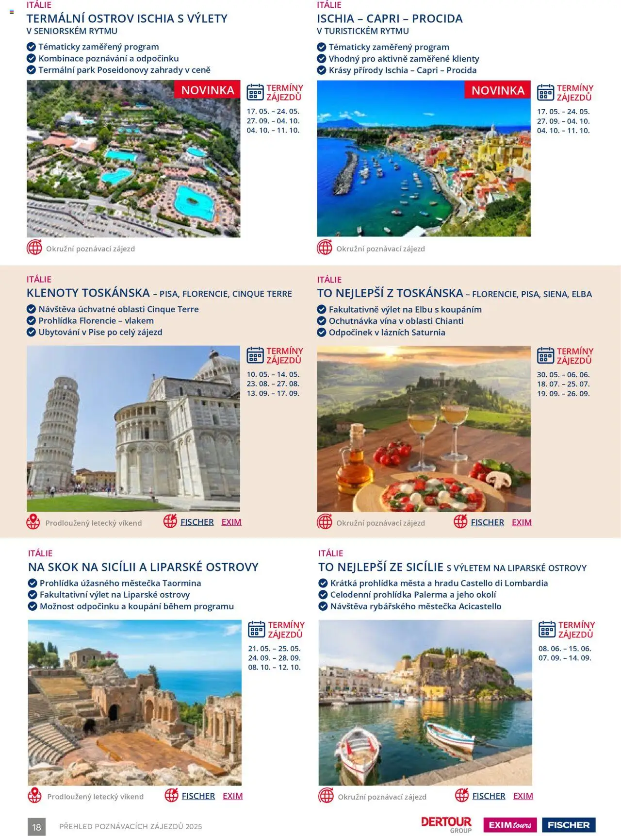 EXIM tours katalog - Poznávací zájezdy - strana 18- platný od 01.01.2025