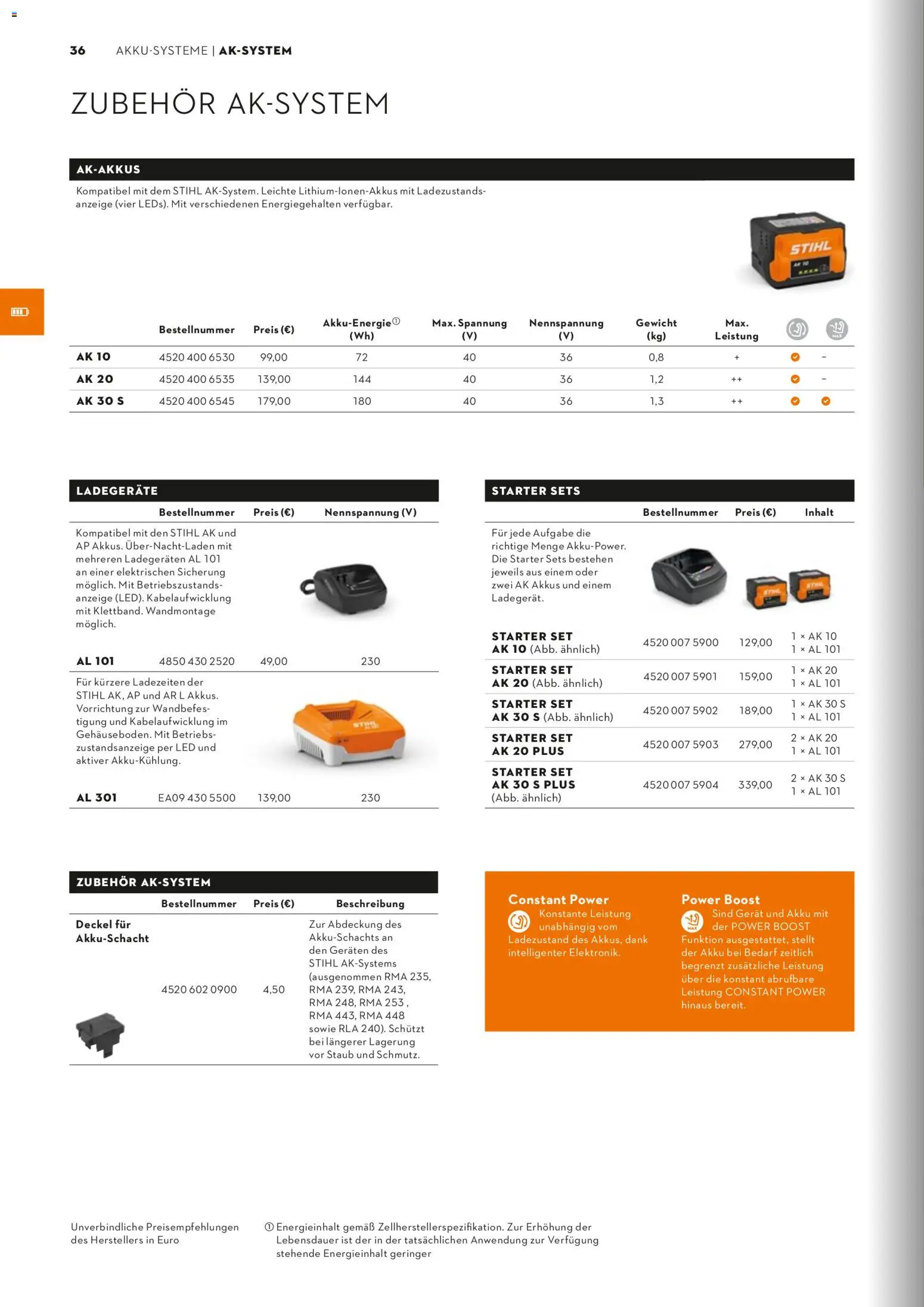 STIHL Katalog - Seite 36 - gültig ab 01.01.2026