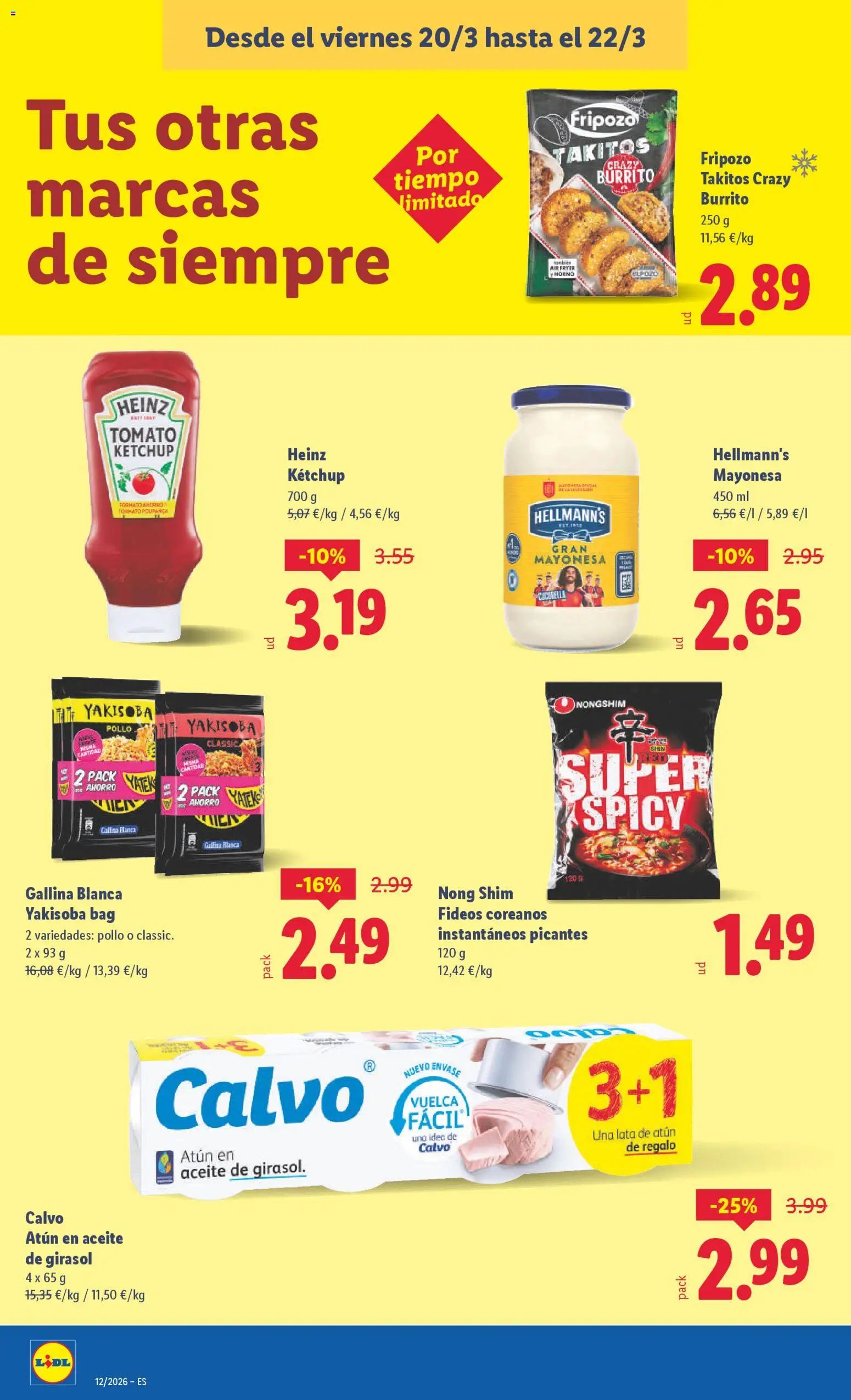 Lidl folleto - Página de 40 - Válido desde 16/03/2026