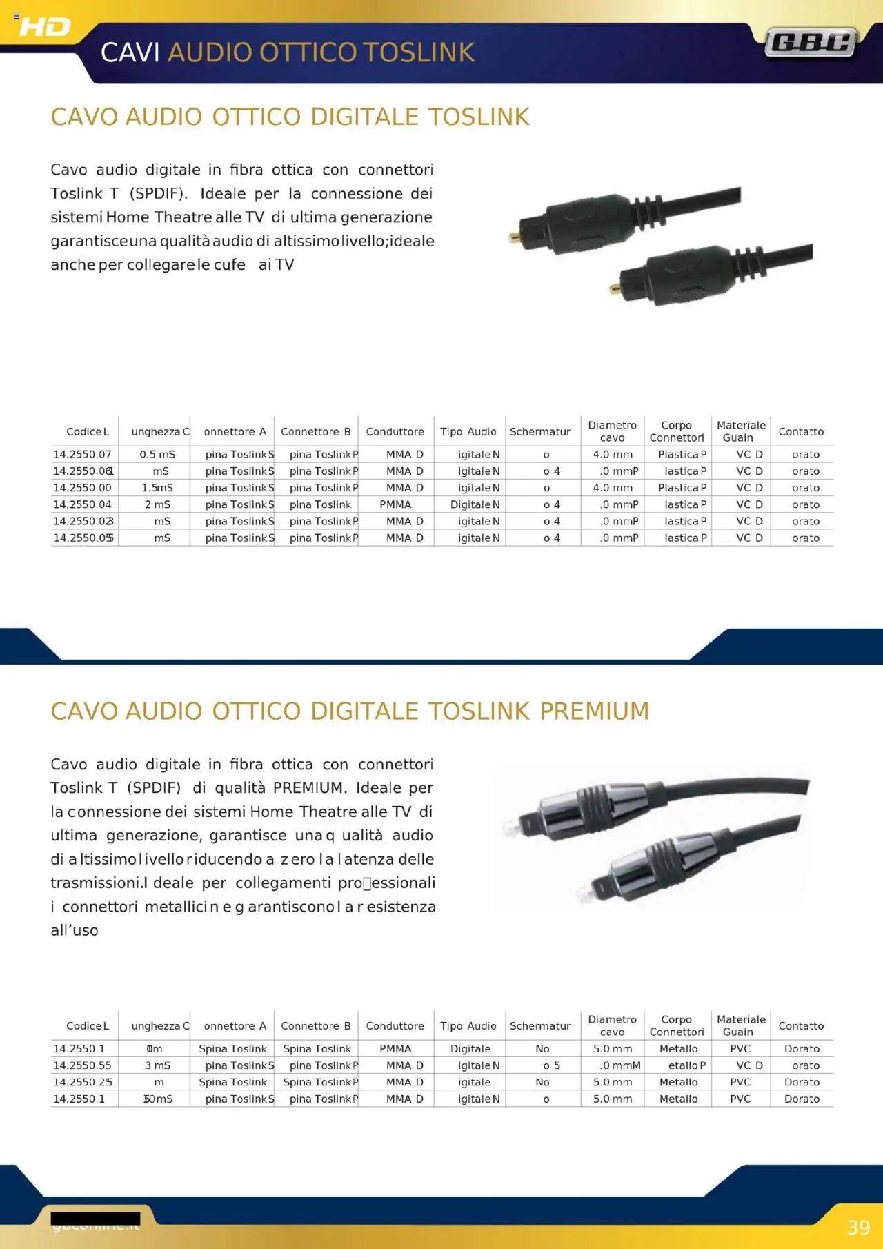 GBC Audio Video catalogo - pagina 39 - valido dal 16/10/2025
