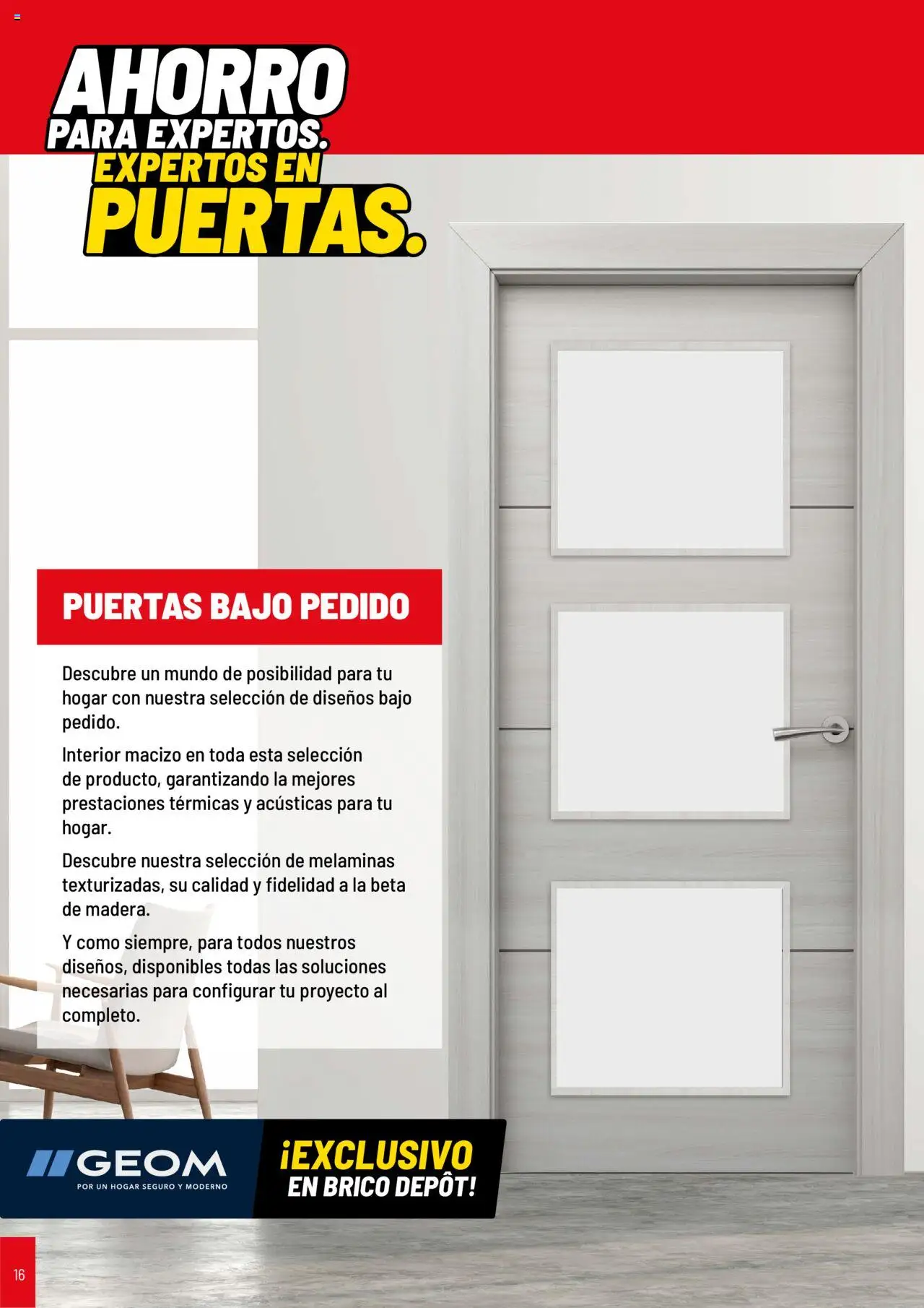 Brico Depôt Puertas y ventanas - Página de 16 - Válido desde 23/07/2025