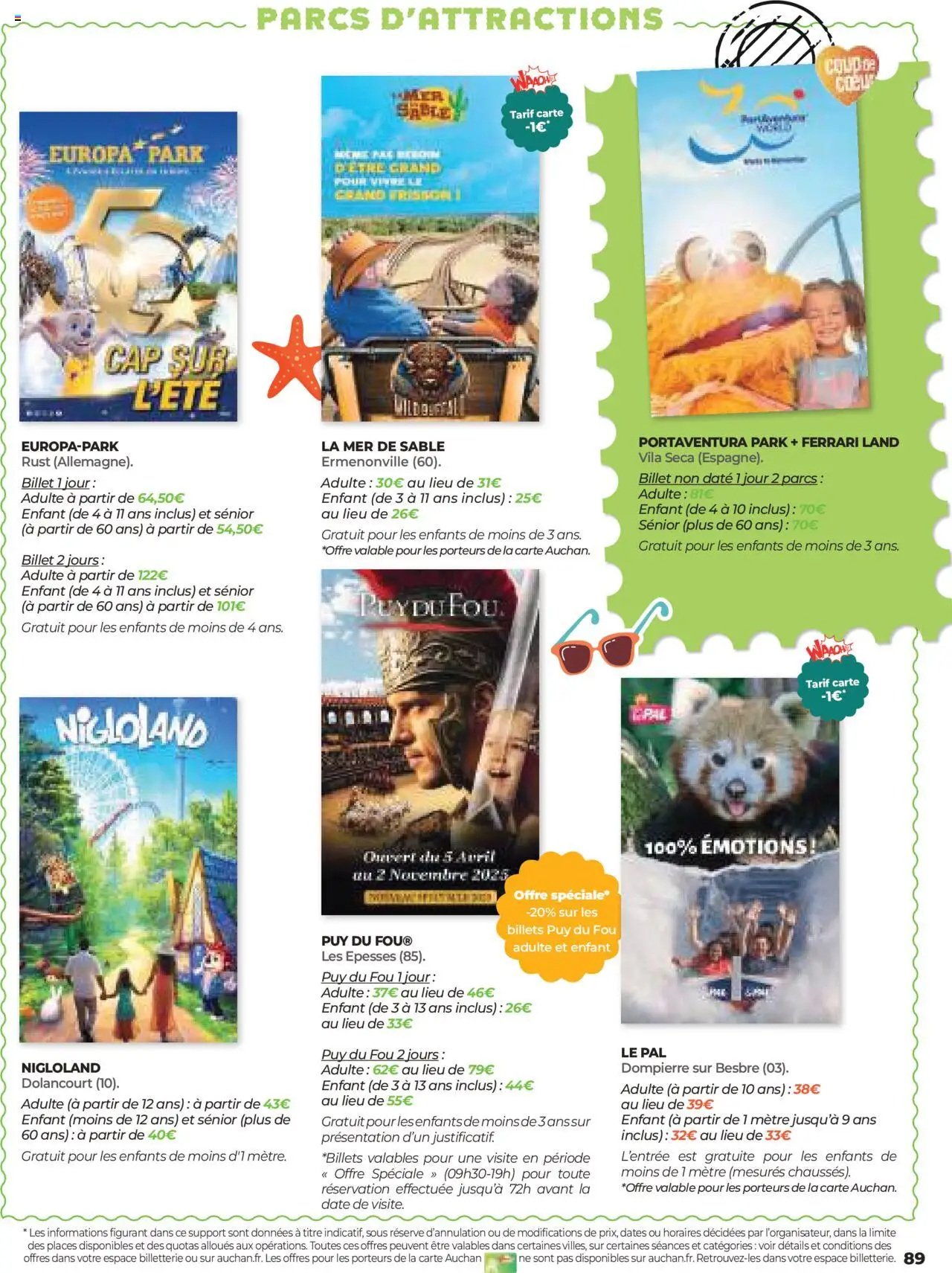 Auchan Une sélection pour voyager partout - page 89 - valable à partir du 25/06/2025