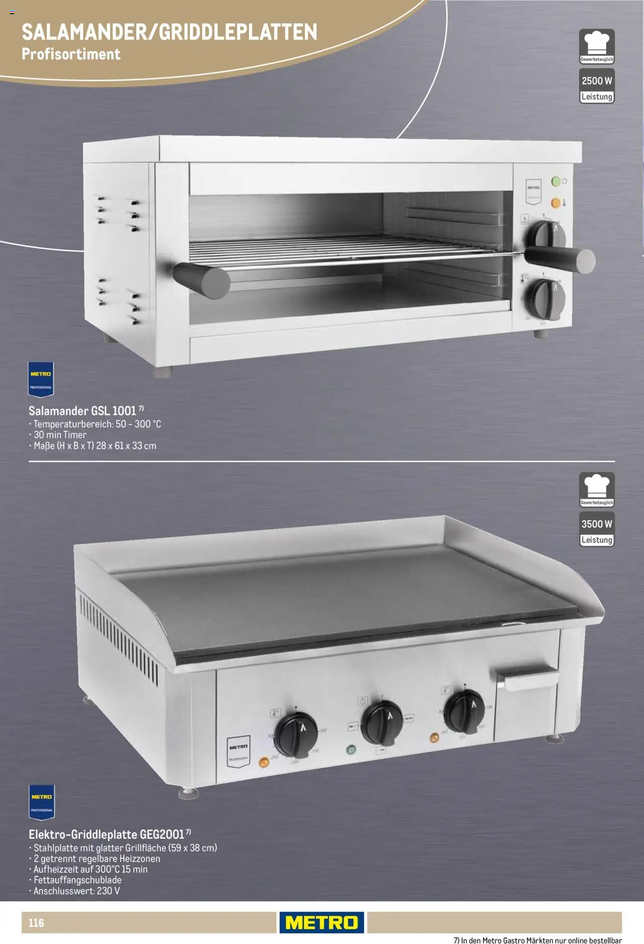 Metro Non Food Sortiment - Seite 116 - gültig ab 01.10.2025