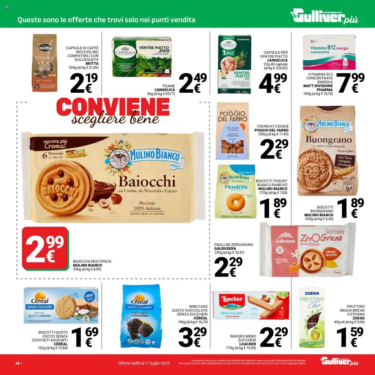 Volantino Gulliver	 - pagina 28 - valido dal 08/07/2025