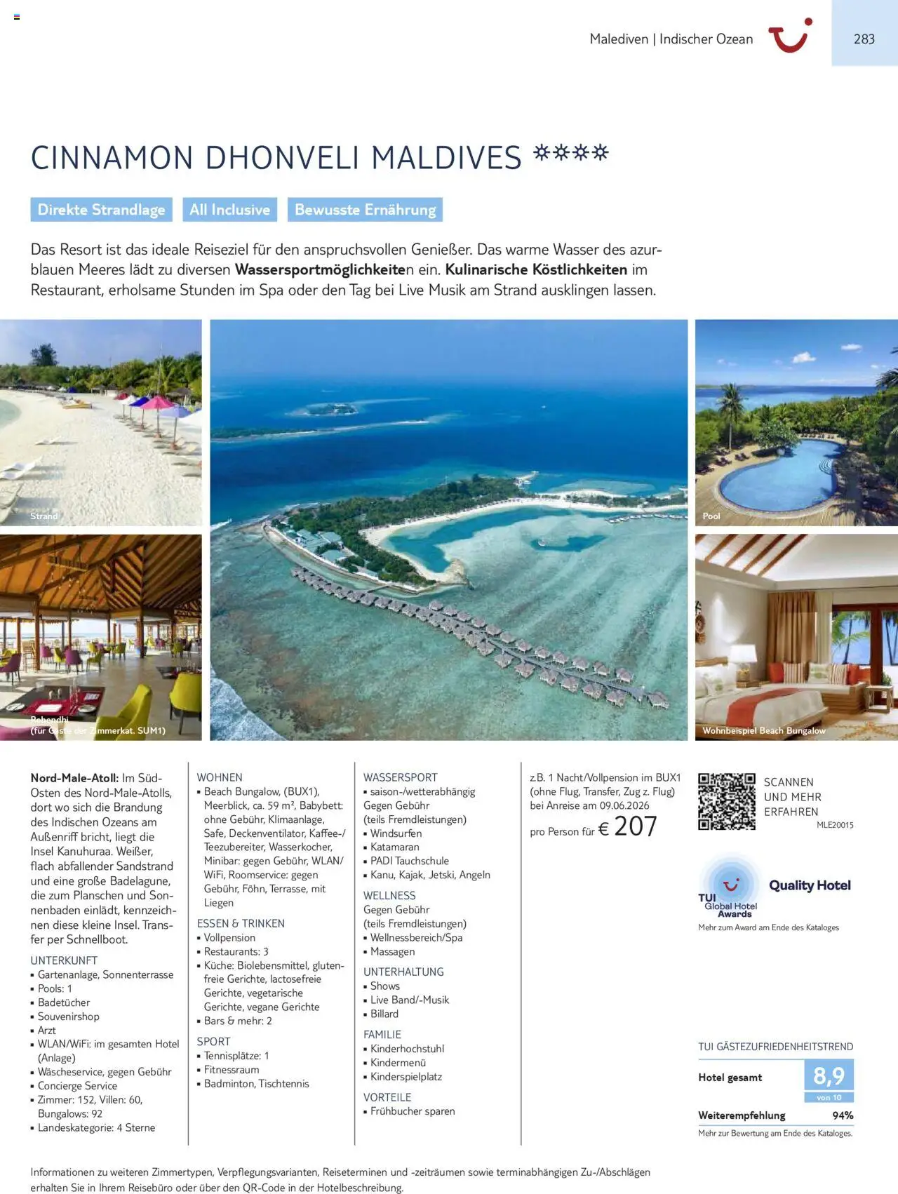 TUI Prospekt  Asien, Afrika, Orient & Indischer Ozean 2025/26 	 - Seite 283 - gültig ab 01.11.2025