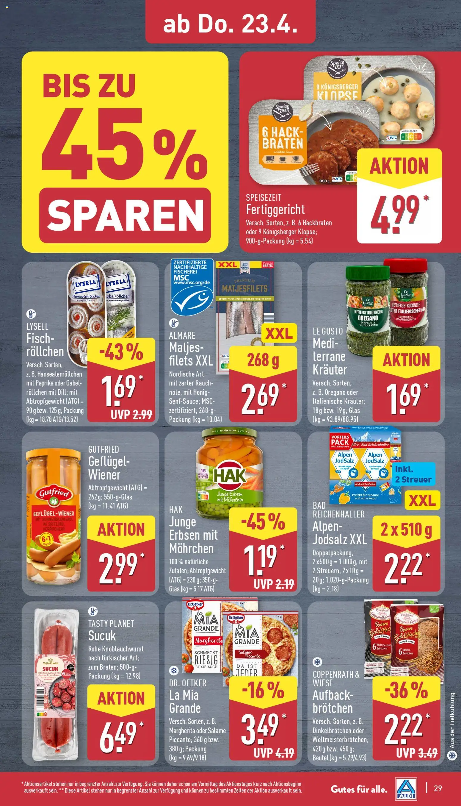 Aldi Prospekt 	 - Seite 29 - gültig ab 20.04.2026