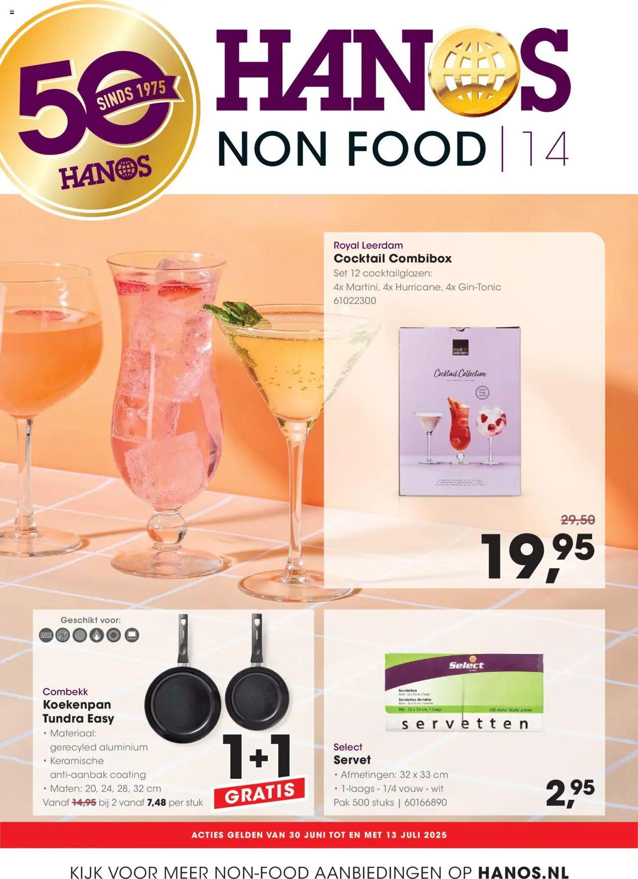 Hanos - Folder Non Food - pagina 1- geldig vanaf 30-06-2025