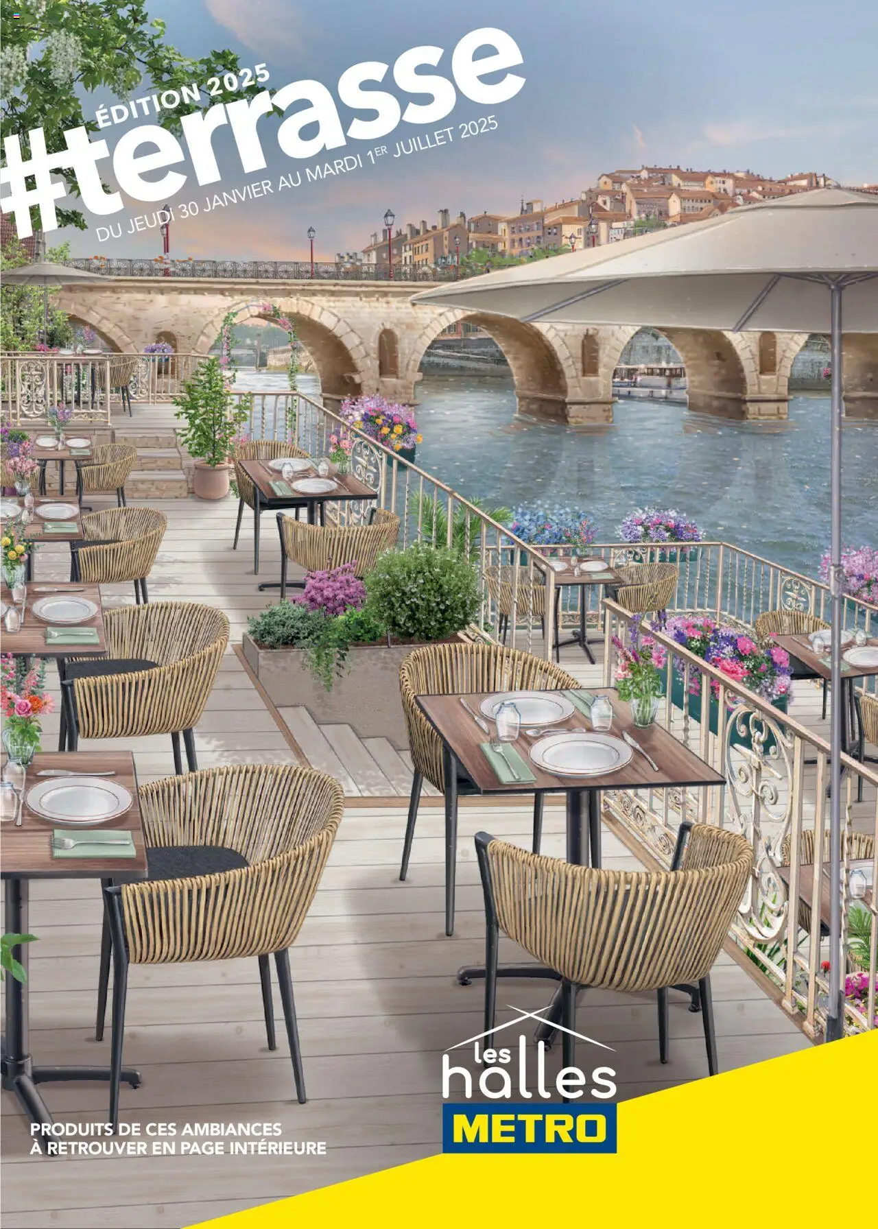 METRO terrasse édition 2025 - page 1 - valable à partir du 30/01/2025
