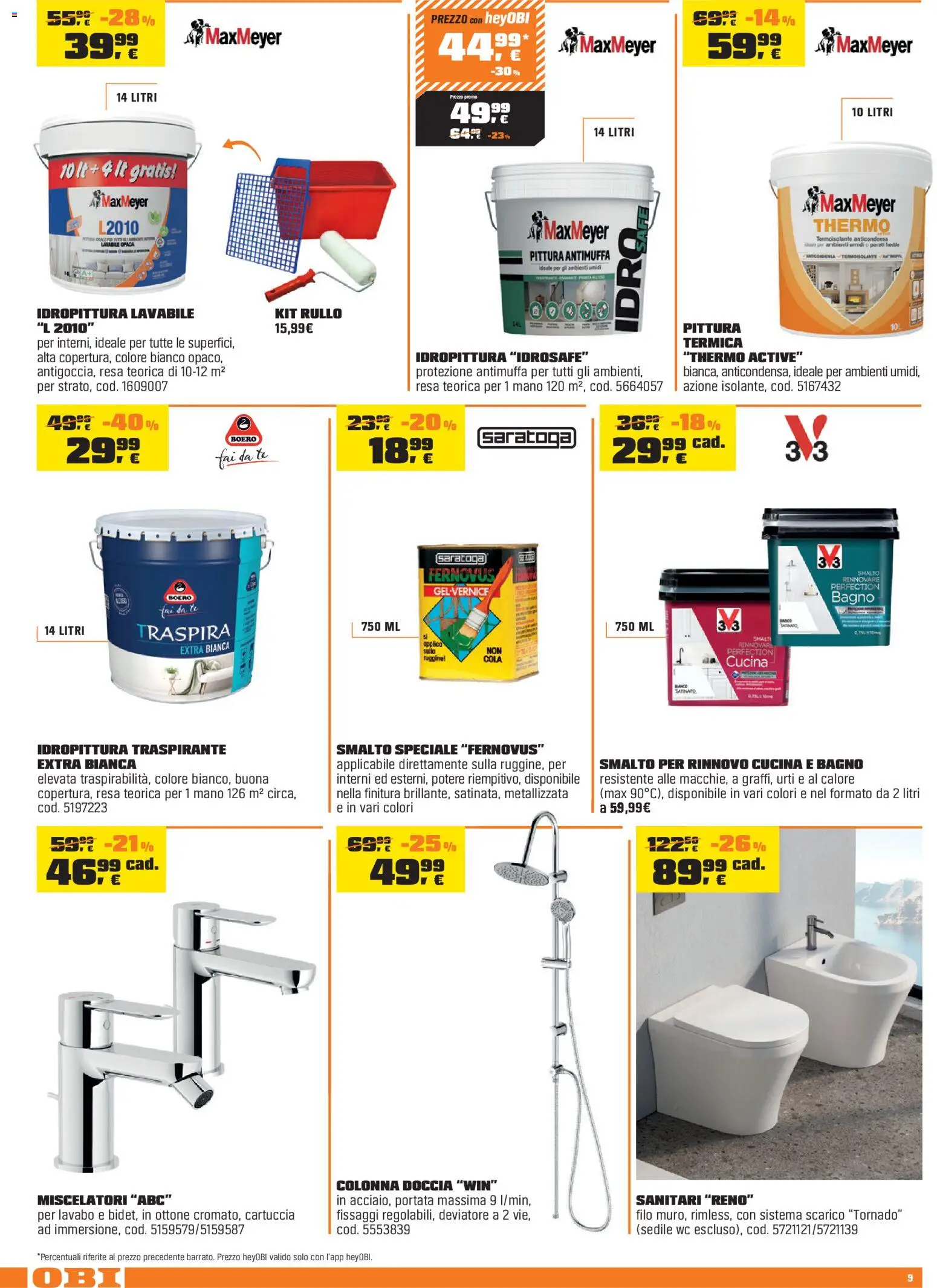 OBI volantino - pagina 9 - valido dal 02/04/2026