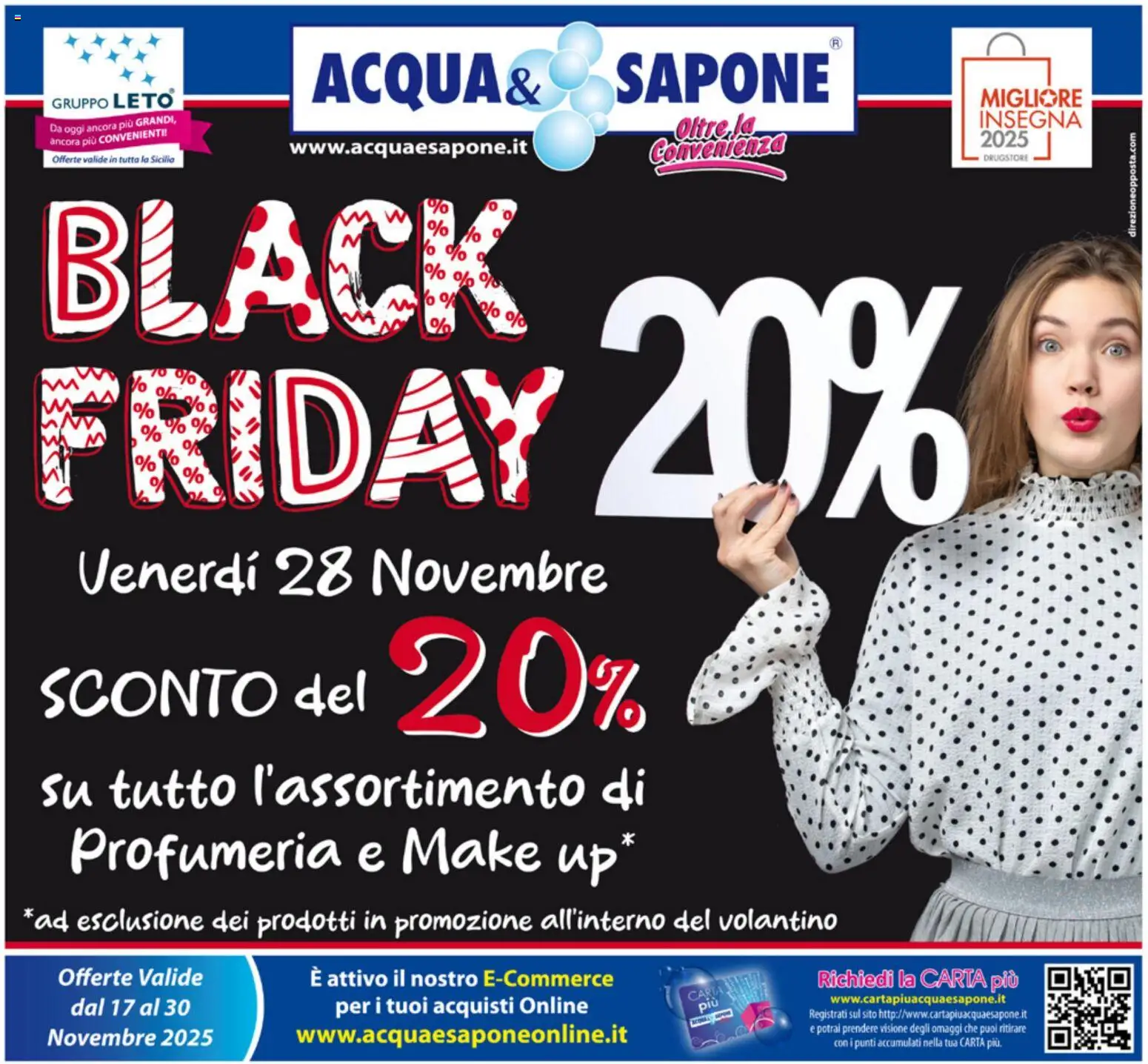 Acqua e Sapone - Black Friday - pagina 1 - valido dal 17/11/2025