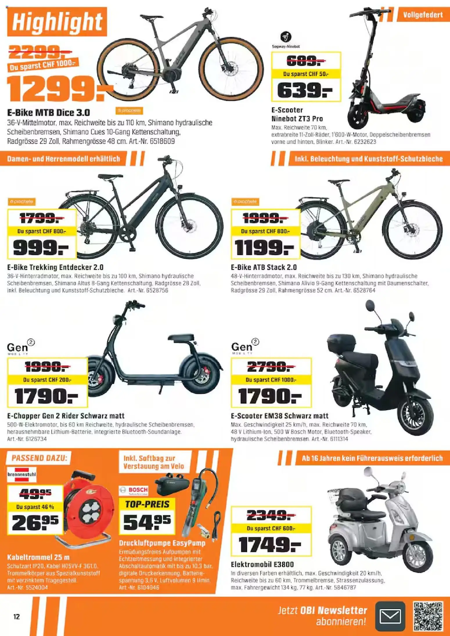 OBI aktionen - page 12- valid from 18.03.2026