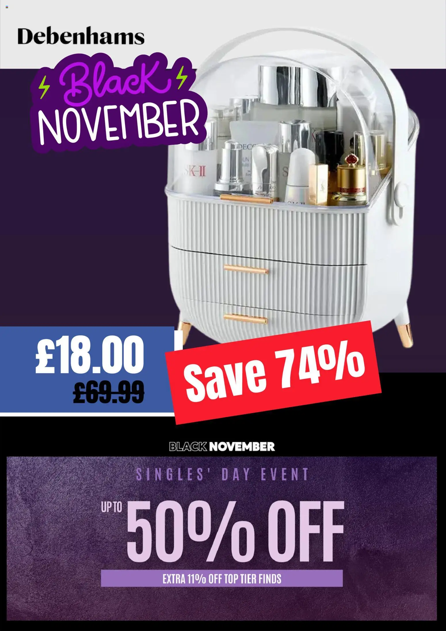 Debenhams - Black Friday - page 1- valid from 06/11/2025