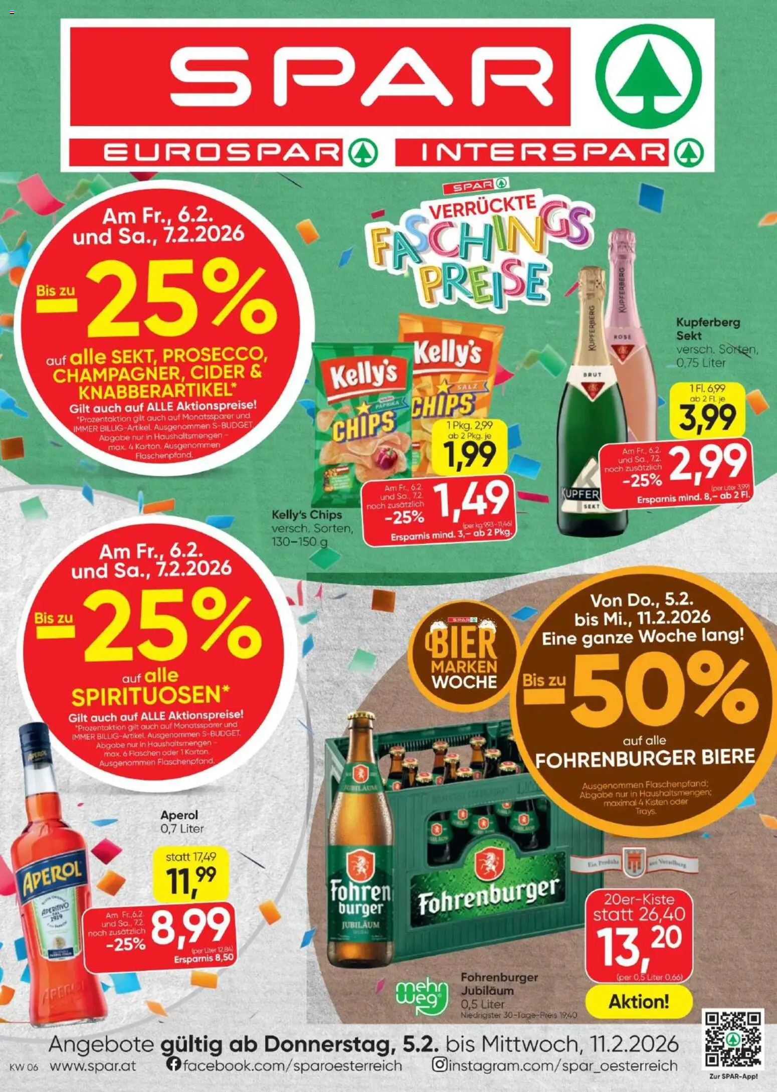 Spar Flugblatt - Seite 1- gültig ab 05.02.2026