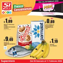 Anteprima Sì con Te Superstore catalogo valida dal 29/01/2026