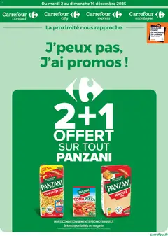 Aperçu Carrefour City J'peux pas j'ai promo valable à partir du 02/12/2025