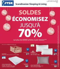 Aperçu Jysk - Soldes valable à partir du 07/01/2026