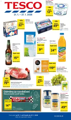 Náhled Tesco leták - Hypermarket platný od 21.01.2026