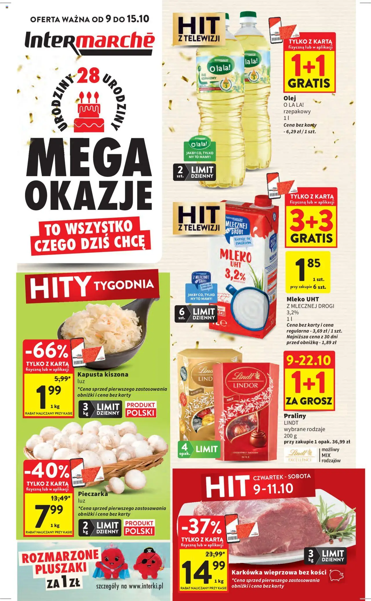 Intermarche Gazetka - strona 1- ważny od 09.10.2025