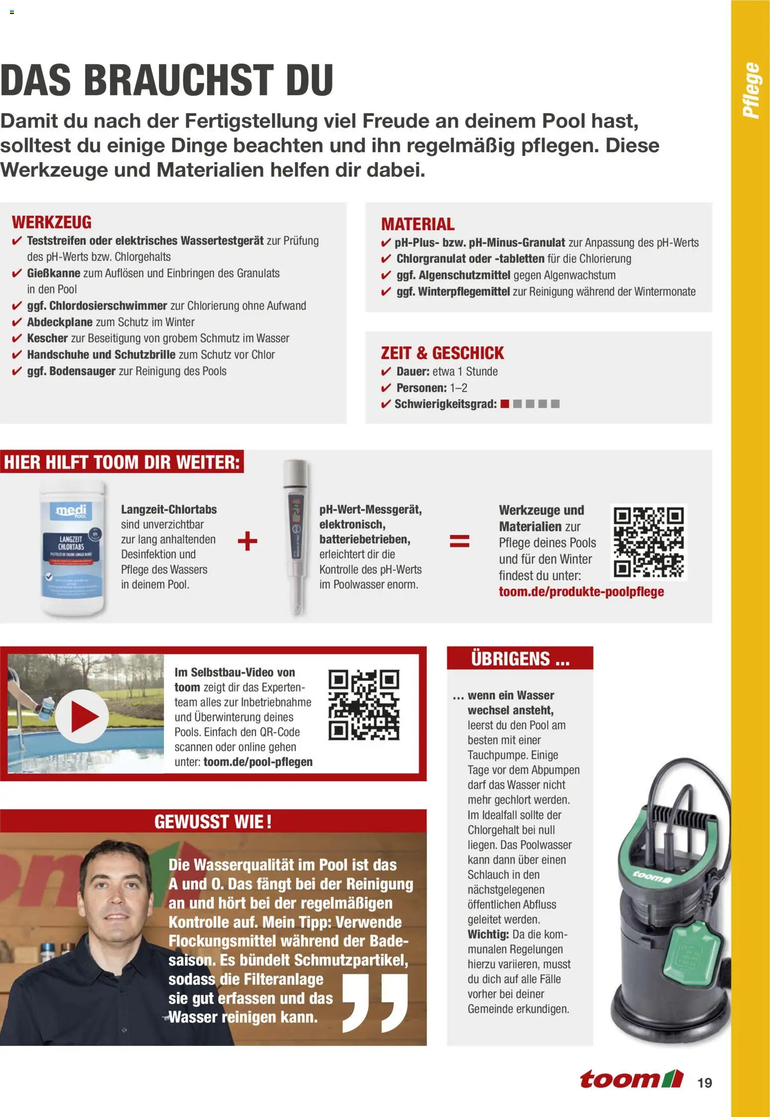 Toom Baumarkt Pool selber bauen - Seite 19 - gültig ab 01.01.2026