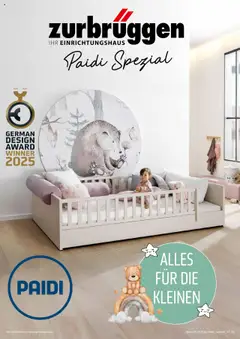 Vorschau Zurbrüggen Babyzimmer Paidi Spezial gültig ab 03.07.2025