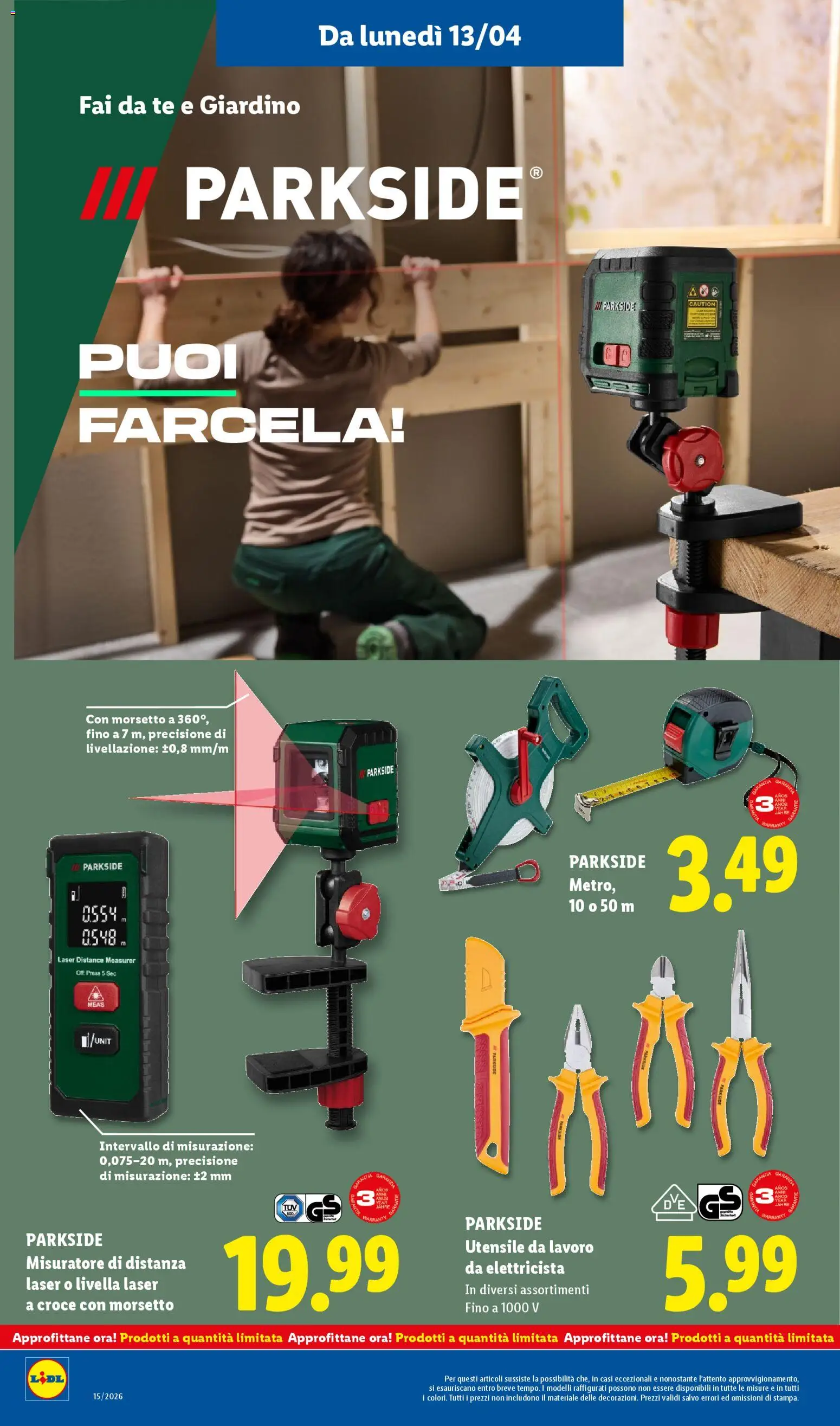 Lidl volantino - pagina 40 - valido dal 09/04/2026