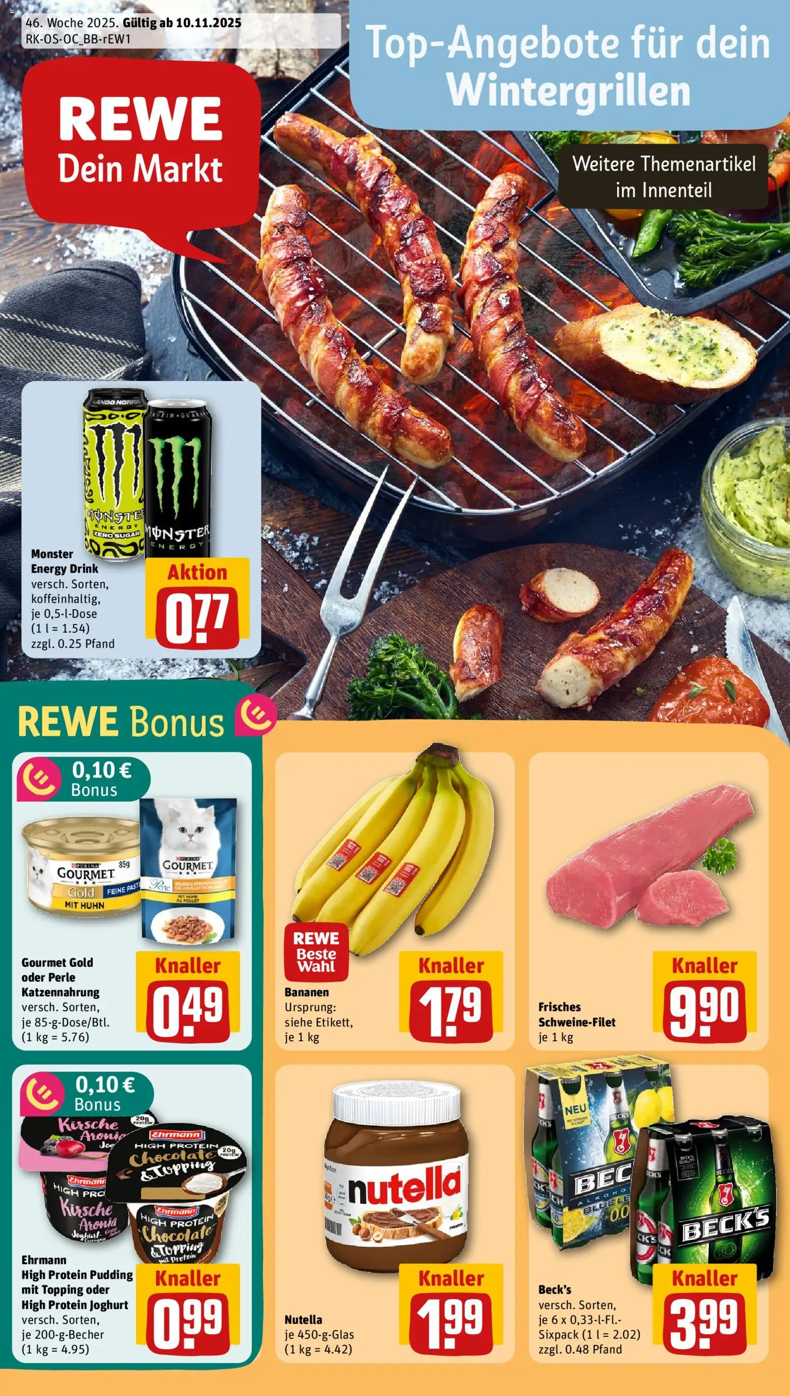 Rewe Prospekt 	 - Seite 1 - gültig ab 10.11.2025
