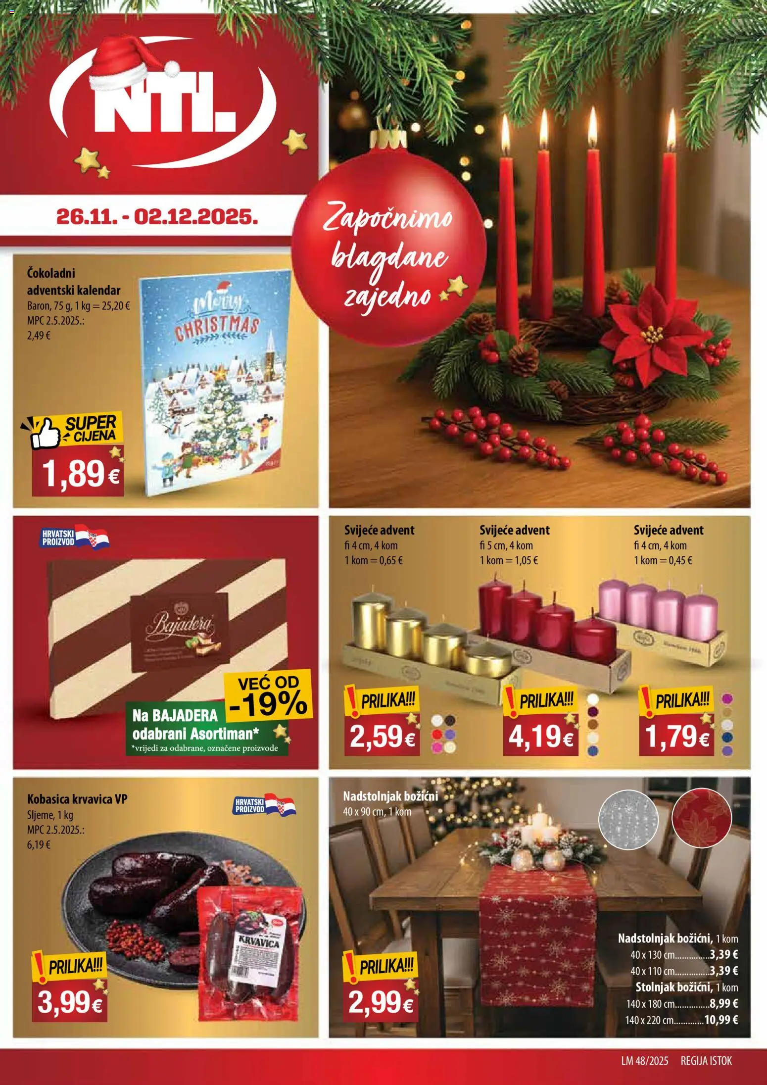 Katalog NTL - stranica 1- važeći od 26.11.2025