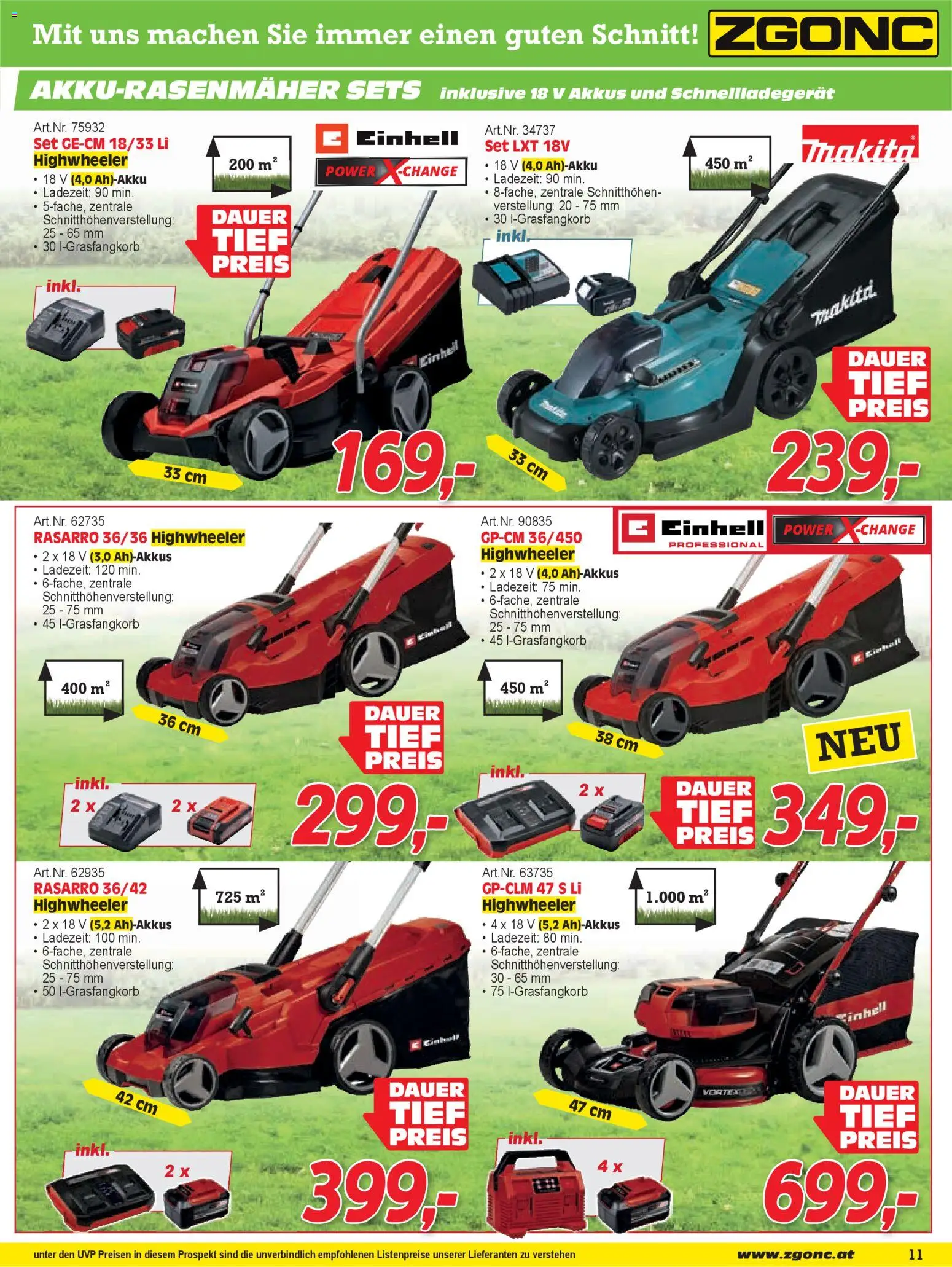 Zgonc Flugblatt April I 2026 - page 11- valid from 01.04.2026