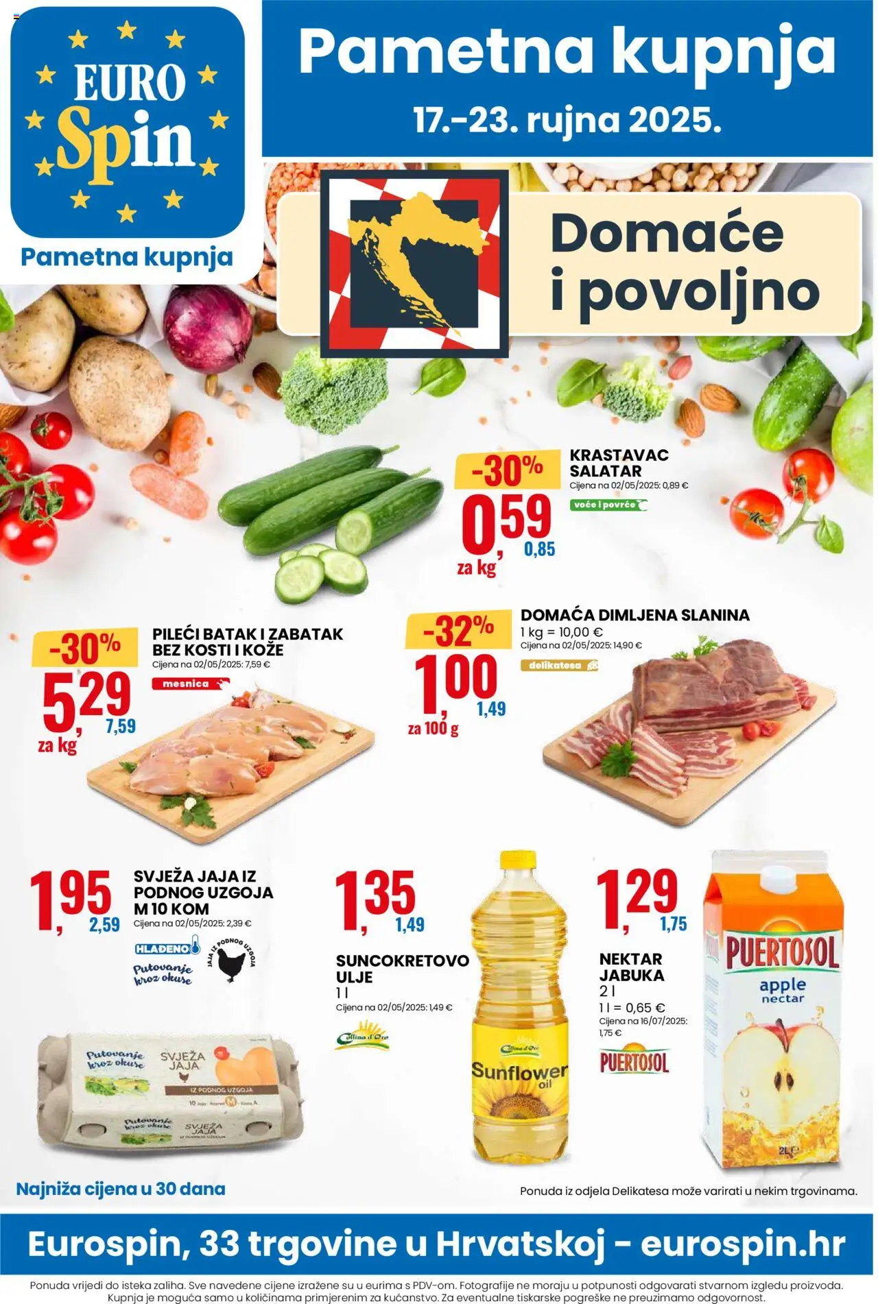 Katalog Eurospin - stranica 1- važeći od 17.09.2025