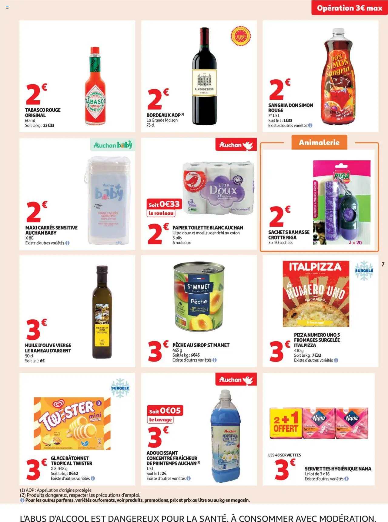 Auchan - C'est parti pour une année moins chère dans votre super - pagina 7- geldig vanaf 16/07/2025