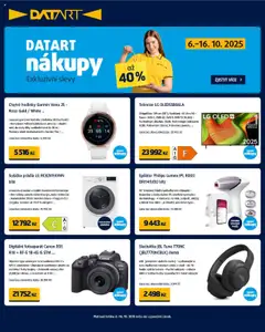 Náhled Datart leták platný od 06.10.2025