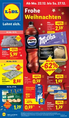 Vorschau Lidl - Prospekt gültig ab 22.12.2025