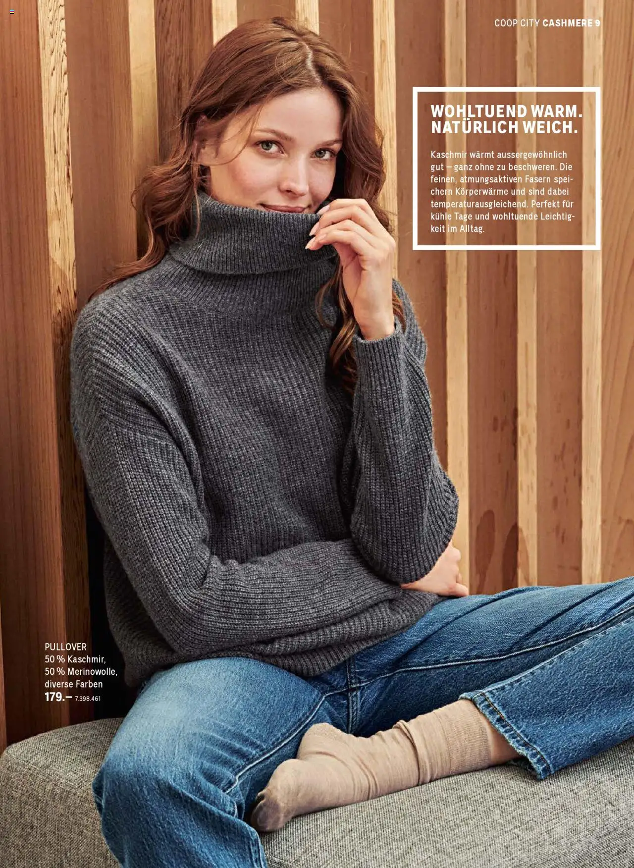 Coop City Aktionen Cashmere Kollektion - page 9- valid from 01.10.2025
