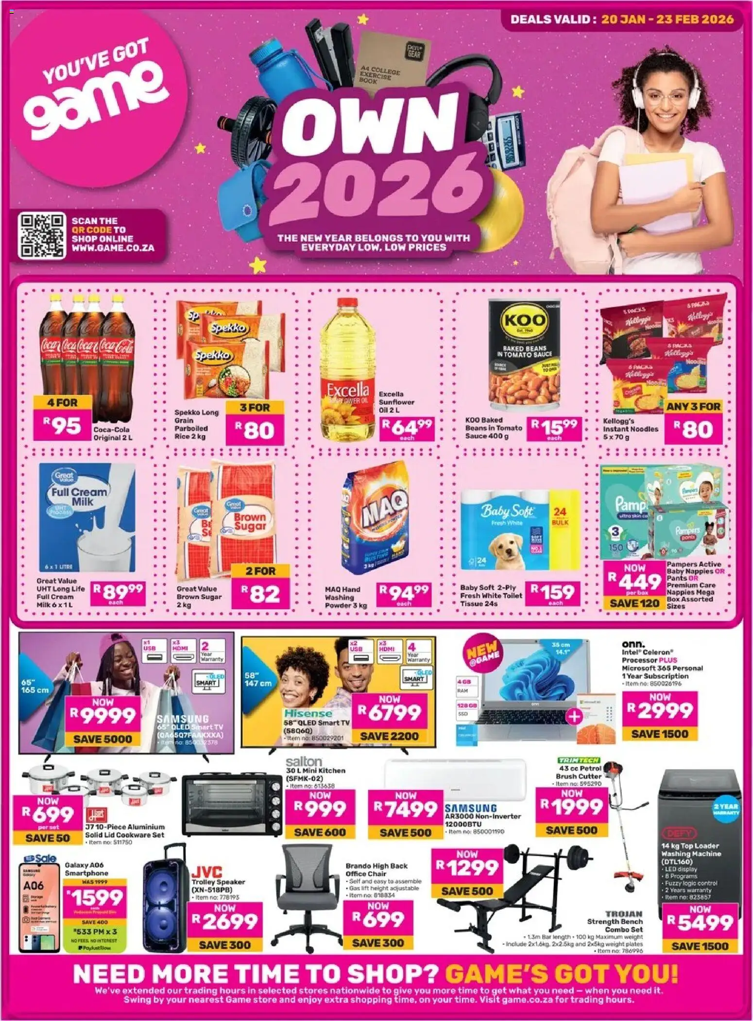 Game Specials - page 1- valid from 20/01/2026