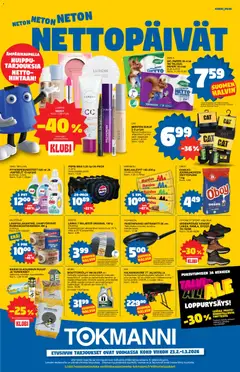 Esikatselu Tokmanni tarjoukset voimassa alkaen 23/02/2026