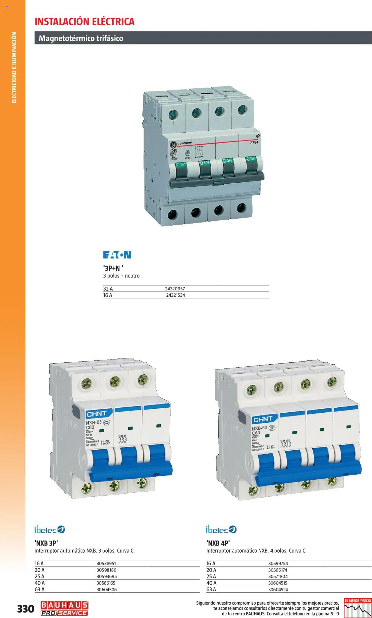 Bauhaus - ProService  - Página de 330 - Válido desde 24/02/2025
