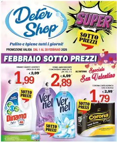 Anteprima Volantino Deter Shop valida dal 01/02/2026