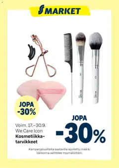 Esikatselu S-market tarjoukset We Care Icon voimassa alkaen 17/09/2025