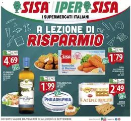 Anteprima Volantino SISA	 valida dal 12/09/2025