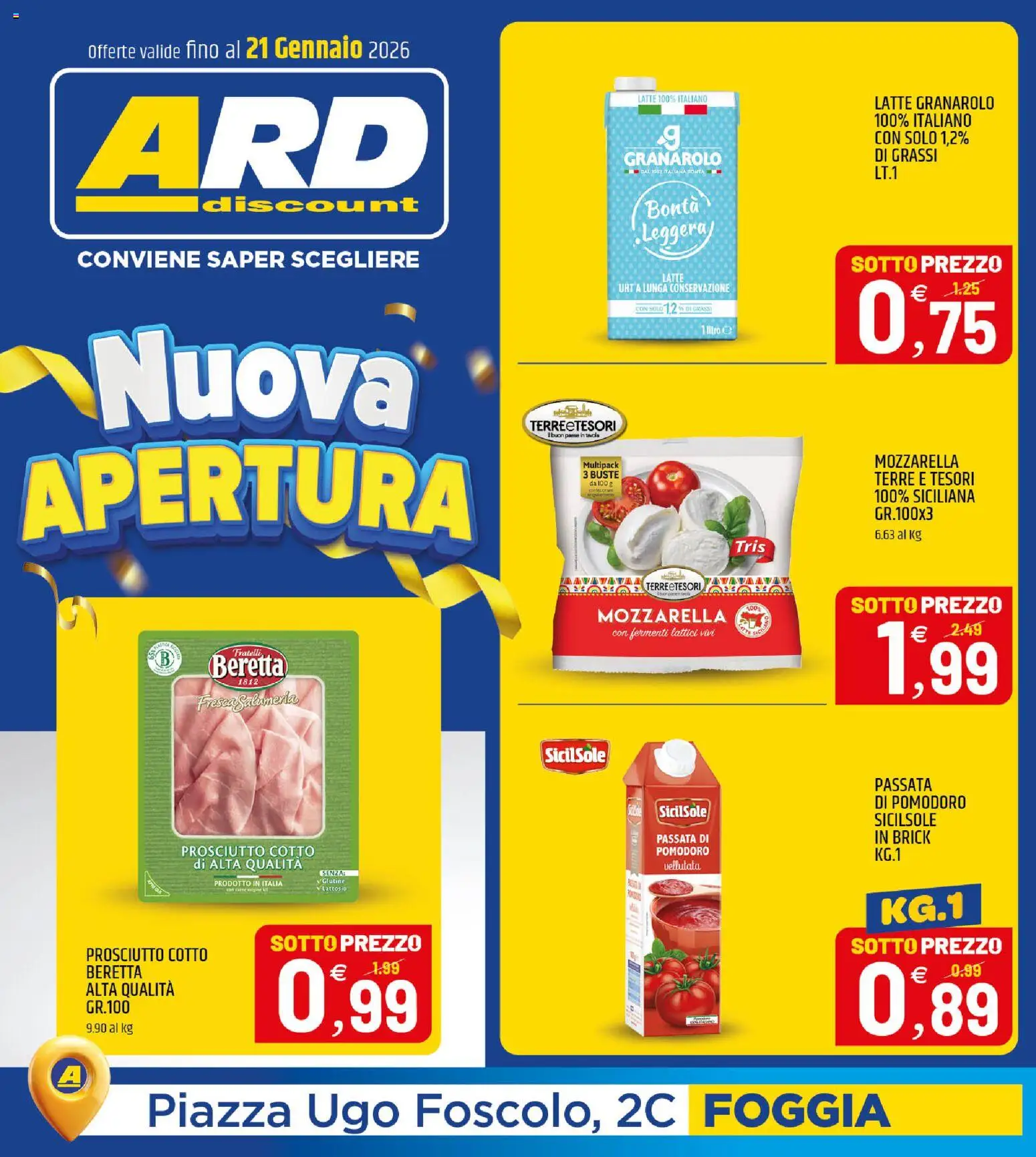 ARD Discount Foggia catalogo - pagina 1 - valido dal 07/01/2026
