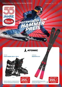 Vorschau Hervis Angebote gültig ab 04.11.2025