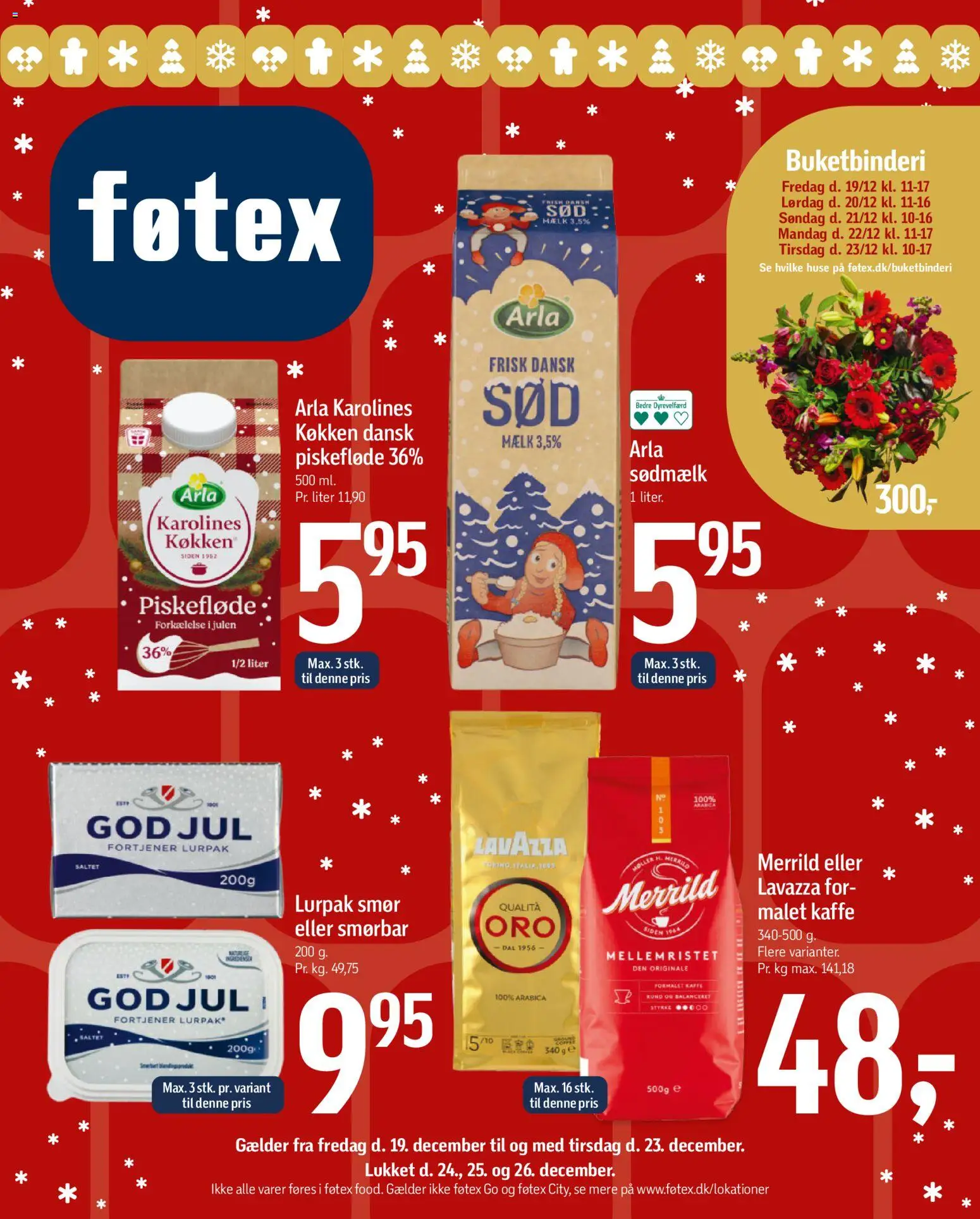 Føtex - Tilbudsavis - side 1- gyldig fra 19/12/2025